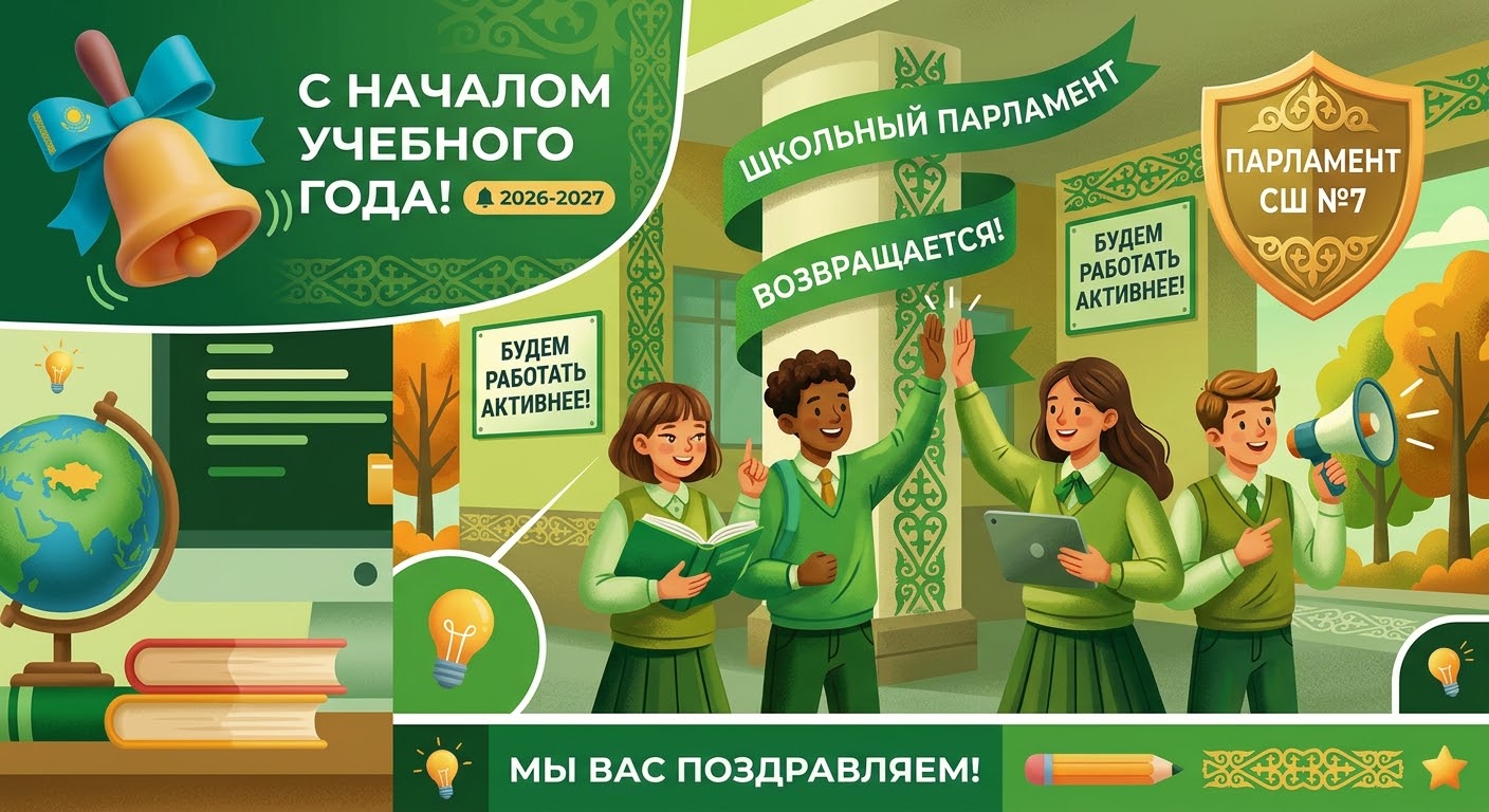 🔔 С новым учебным годом! Школьный парламент возвращается и набирает обороты!
